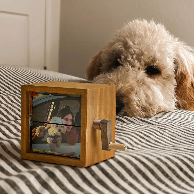 MyCorobox™ - Spinning Photo Hand Crank
